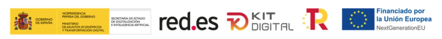 Logotipos de Red.es y del programa Kit Digital