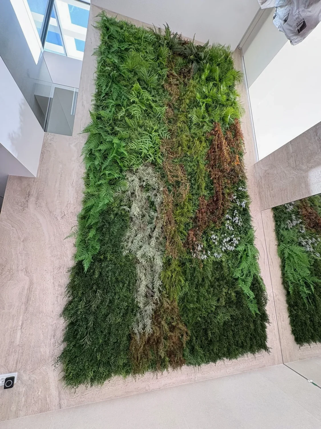 Diseño de jardín vertical XL para vivienda de lujo en Altea